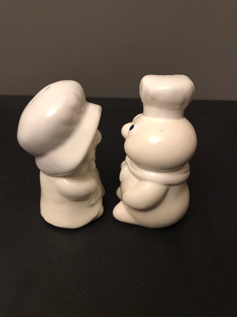 Pillsbury Vintage Salt and Pepper Poppin Fresh Poppie - Etsy