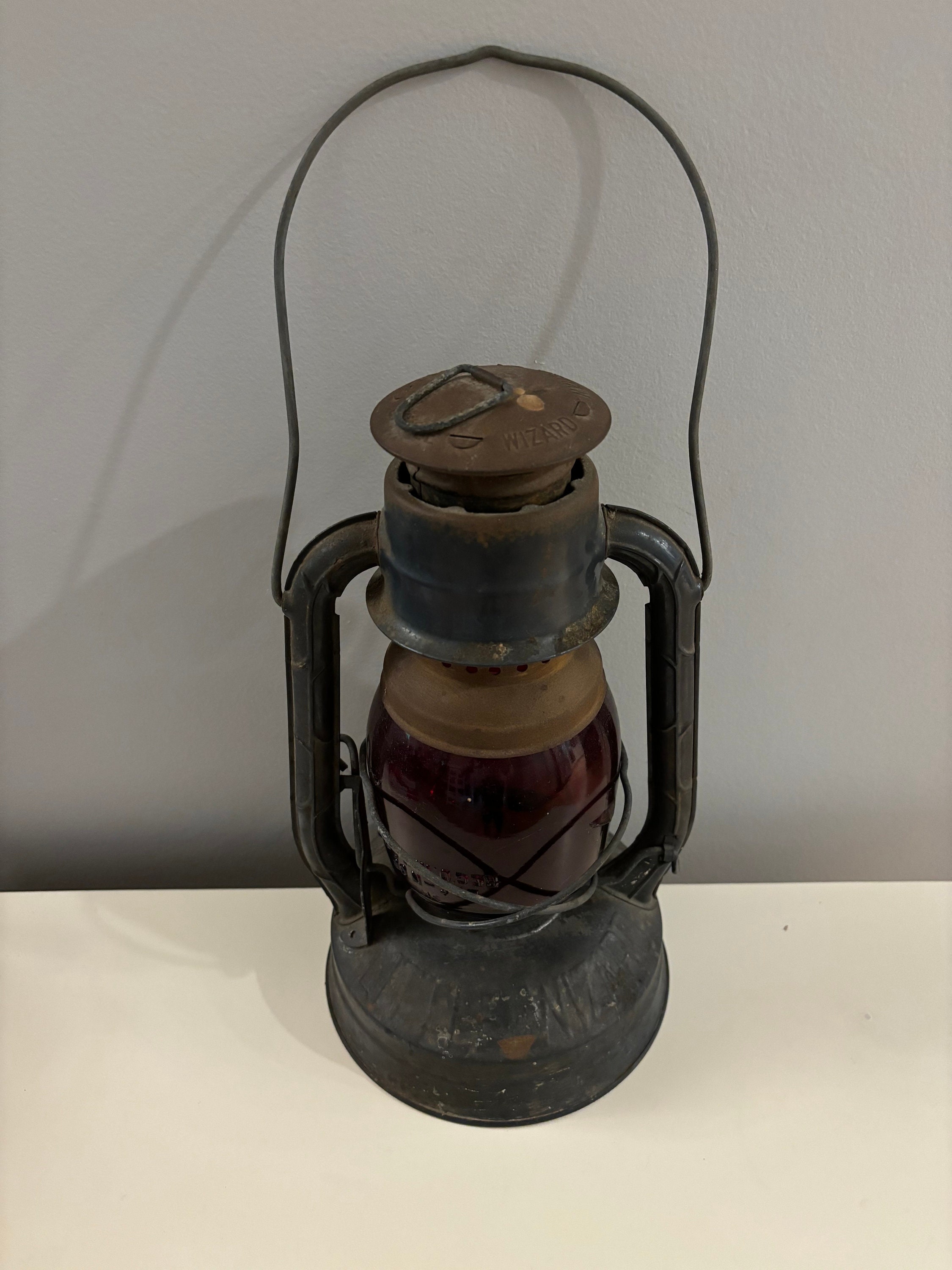 デイツ Dietz Little Wizard L.A. MADE IN USA Dietz Little Wizard Oil Lantern Blue/Vintage/NY USA/ 11