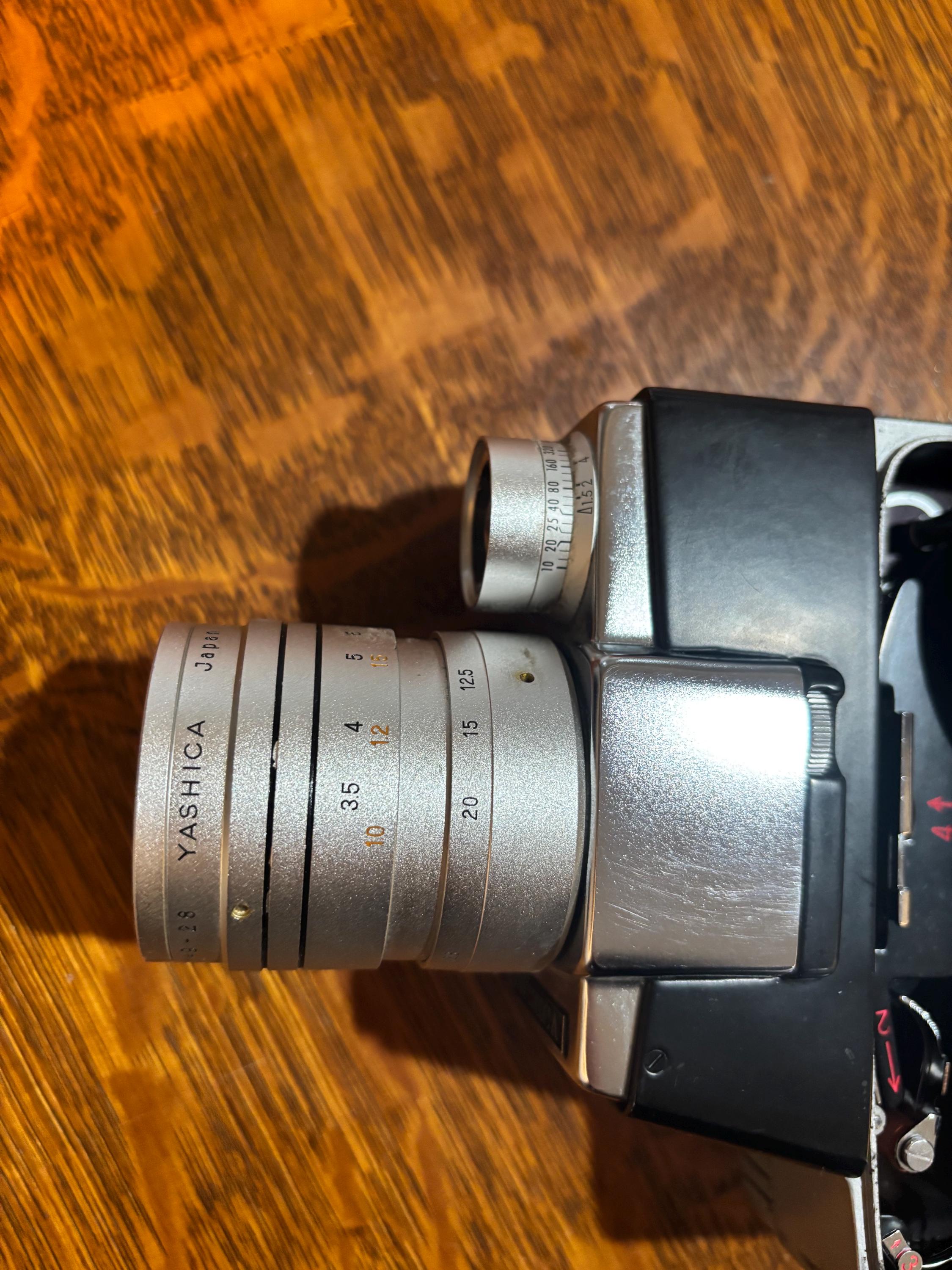 Vintage Yashica 8mm Movie Camera, Collectible Film Camera, 1950s