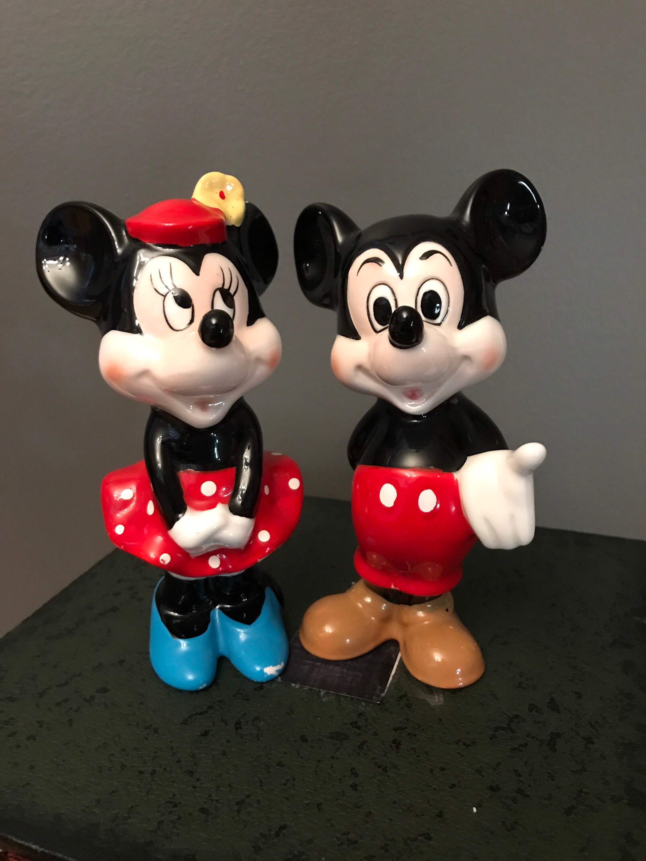 ミニー　ヴィンテージ　セット Vintage Mickey and Minnie Mouse Figurines, Disney Collectibles