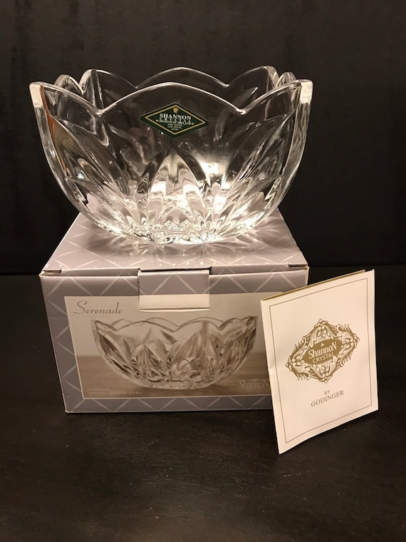 食器 Crystal Bowl Crystal Bowl, Shannon Crystal, Vintage Bowl, Square Bowl, Serenade