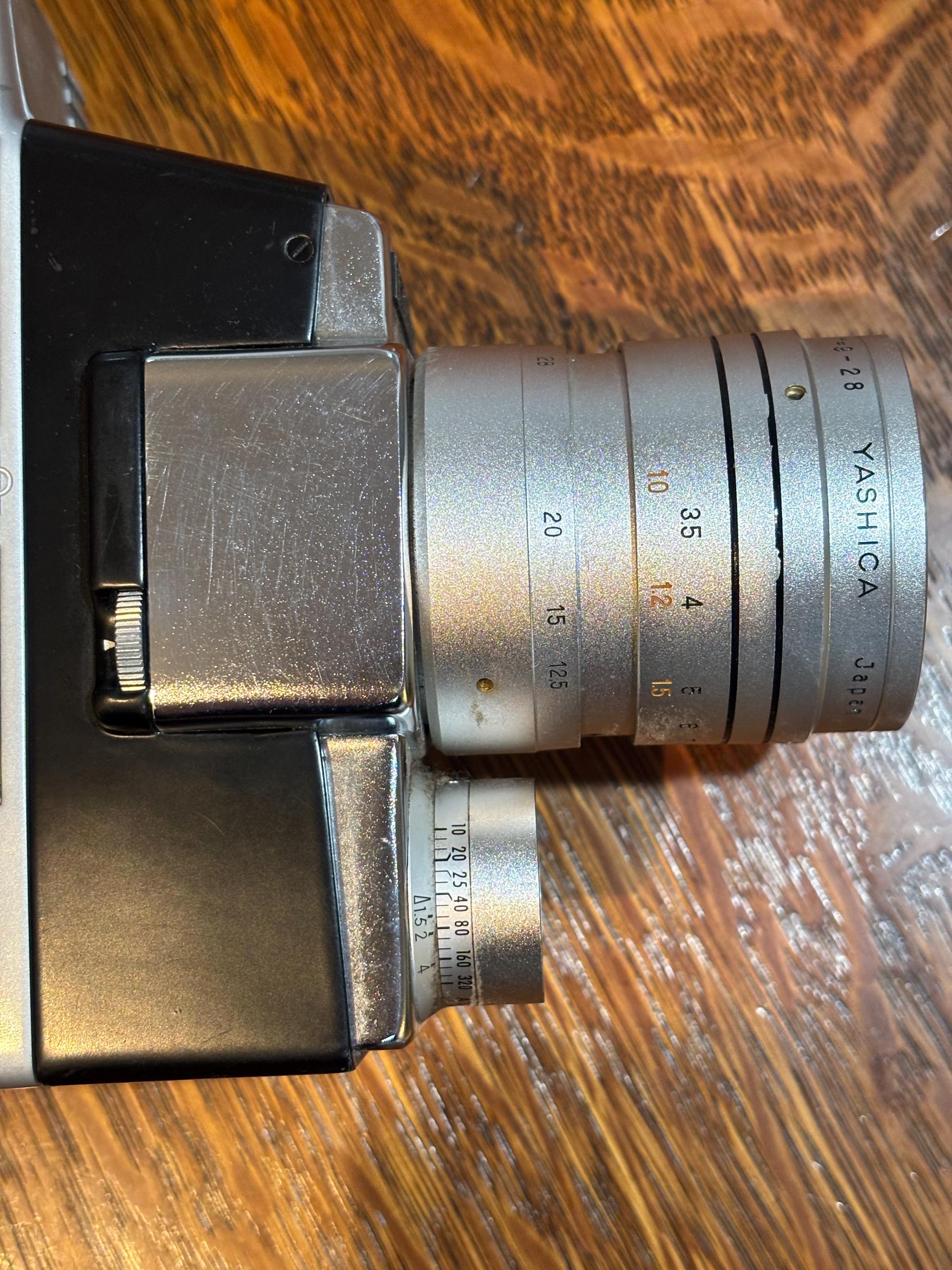 Vintage Yashica 8mm Movie Camera, Collectible Film Camera, 1950s