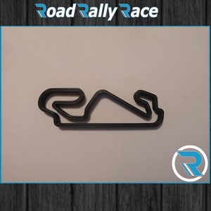 Circuit de Barcelona-Catalunya Race Track Circuit Wall Art,Track Art sculpture,Car,Motorbike,F1,GP, Moto GP,Racing, Motorsport, Gift,Present