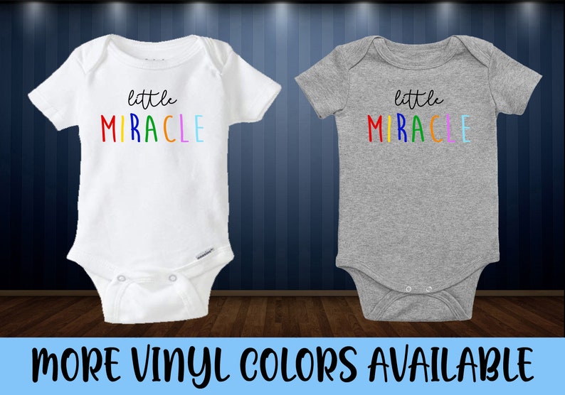 miracle baby onesie