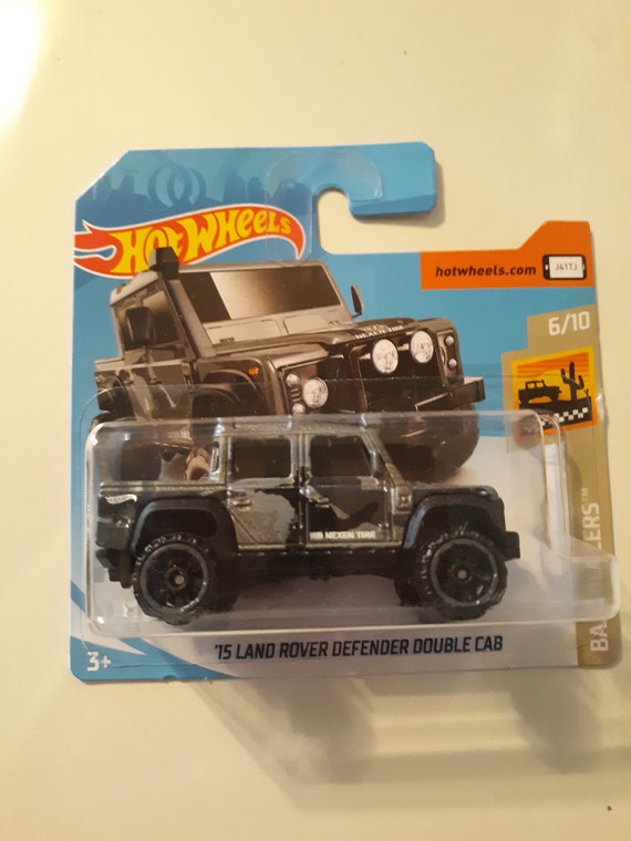 land rover defender double cab hot wheels