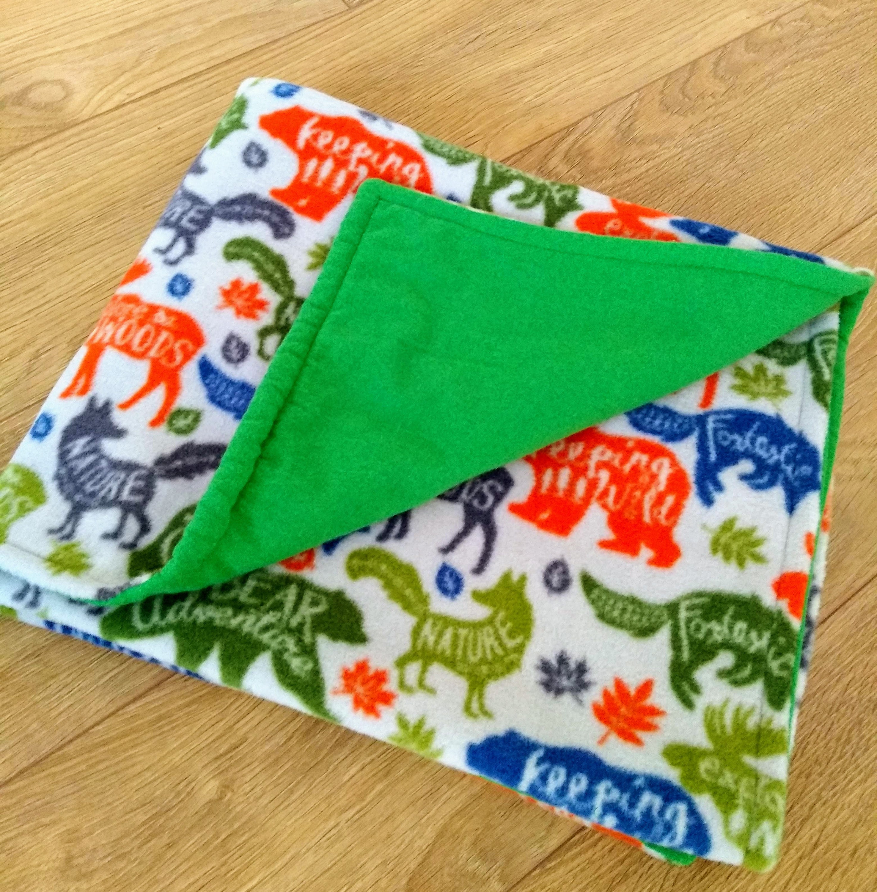 Dog Blanket, Name Embroidered Dog Blanket for a Large Dog Bed. Soft Dog