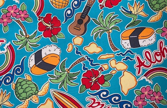 LAST ONES ~ XXL ~ Aloha Beachy Pet Bandana ~ Your Pet's Collar Slides Thru ~ Free Shipping!