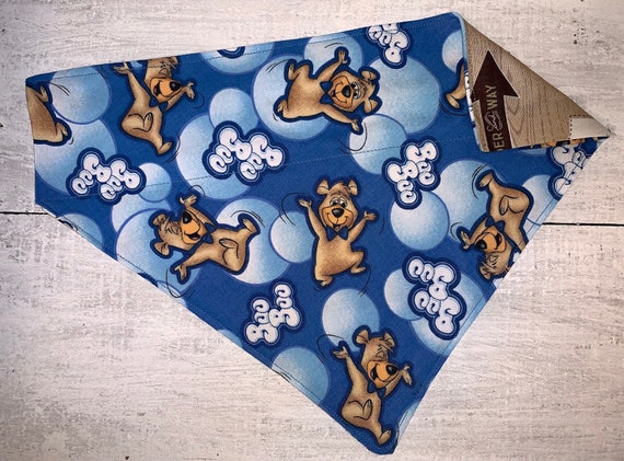 Reversible Camping Pet Bandana ~ FREE SHIPPING ~ Your Pet's Collar Slips Thru ~ Made in Montana