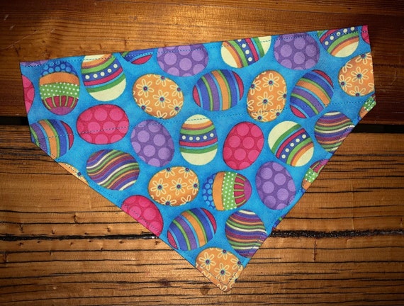 Easter Egg Pet Bandana ~ Your Pet's Collar Slips Thru ~ FREE SHIPPING ~ Joyfully Packaged by Young Adults with Special Abilities =)