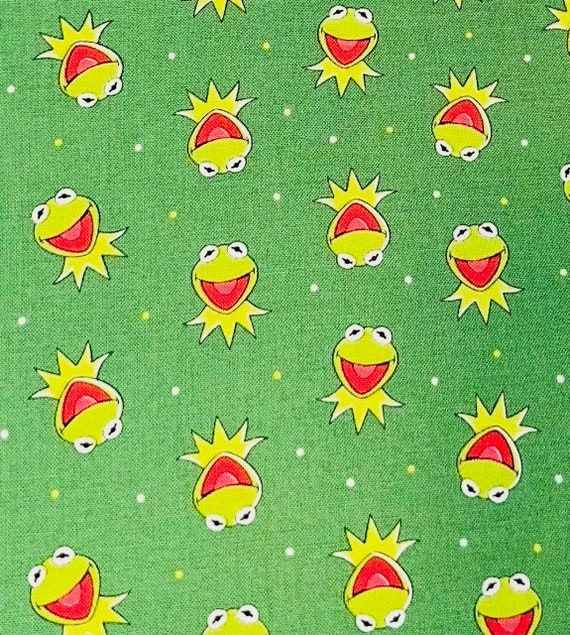 Kermit Pet Bandana ~ FREE SHIPPING~ Your Pet's Collar Slides Thru