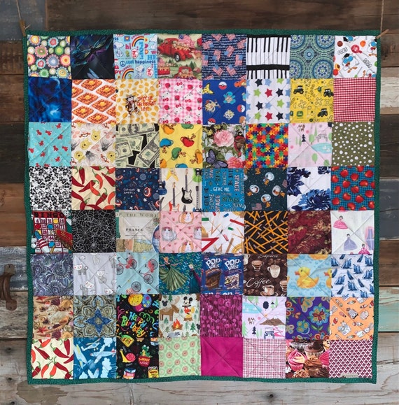 I SPY Lap Quilt ~ FREE SHIPPING ~ Made in Montana ~ Joyfully Packaged by Young Adults with Special Abilities ~ 40 x 40