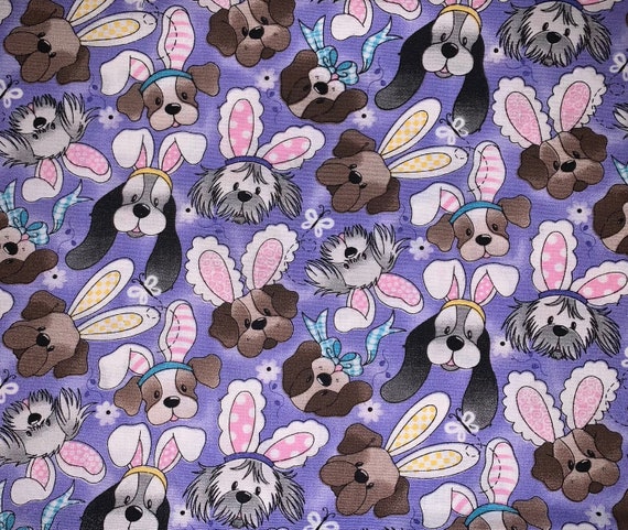 Easter Doggies Bandana ~ NEWLY RESTOCKED ~ Your Pet's Collar Slips Thru ~ Free Shipping!
