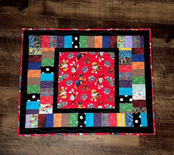 Paw Patrol Kennel Quilt ~ FREE SHIPPING ~ Pet Blanket or Seat Cover ~ Joyfully Packaged by Young Adults with Special Abilities =)