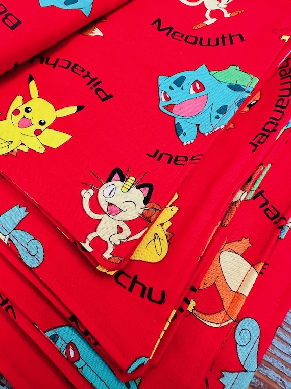 Pokemon Pet Bandana ~ FREE SHIPPING~ Your Pet's Collar Slides Thru
