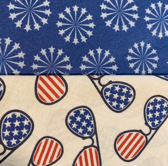 Reversible Patriotic Pet Bandana ~ FREE SHIPPING ~ Your Pets Collar Slides Thru ~ Joyfully Packaged by Young Adults with Special Abilities