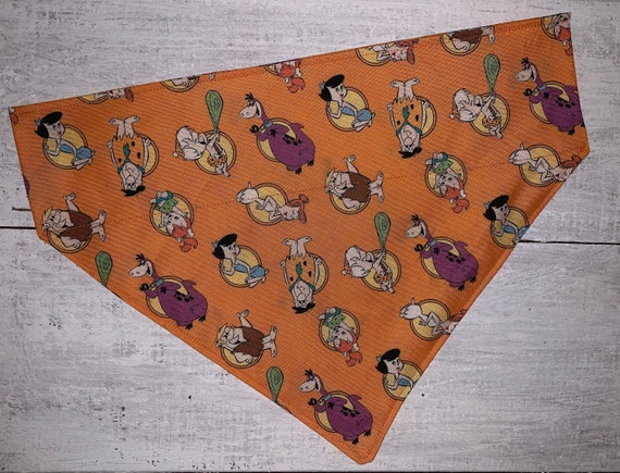 Over Collar Pet Bandana, for a Dog Cat Ferret or Guinea Pig, Collar Slips Thru, Ready to Ship, Made in Montana, Free Shipping!