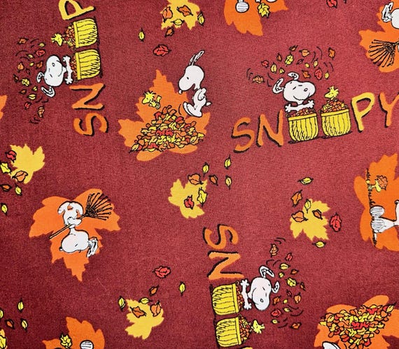 Autumn Print Bandana ~ Your Pet's Collar Slips Thru ~ Free Shipping!