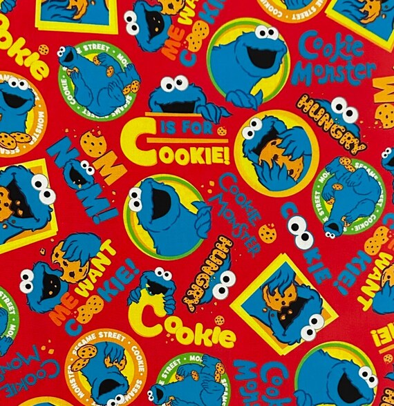 Nom Nom Cookies Dog Bandana ~ Your Pet's Collar Slides Thru It ~ Free Shipping!