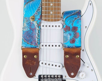 Luxury guitar strap Bass belt Tropical River