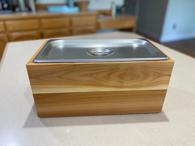 Designer Kitchen Countertop Compost Bin With Dishwasher Safe Etsy