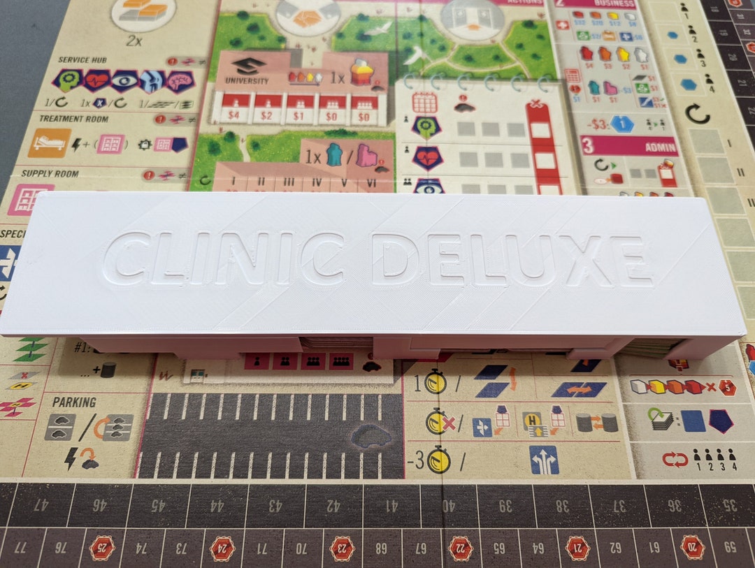 Clinic Board Game Organizer Insert Etsy