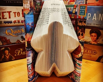 Meeple Folded Book