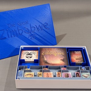 The Great Zimbabwe Board Game Insert