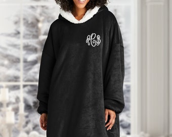 Manta ponible con monograma, manta ponible bordada, manta ponible personalizada