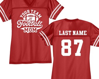 Personalized Football Mom Jersey, Football Jersey for Moms, Custom Football Mom Jersey, Football Mom Jersey Shirt