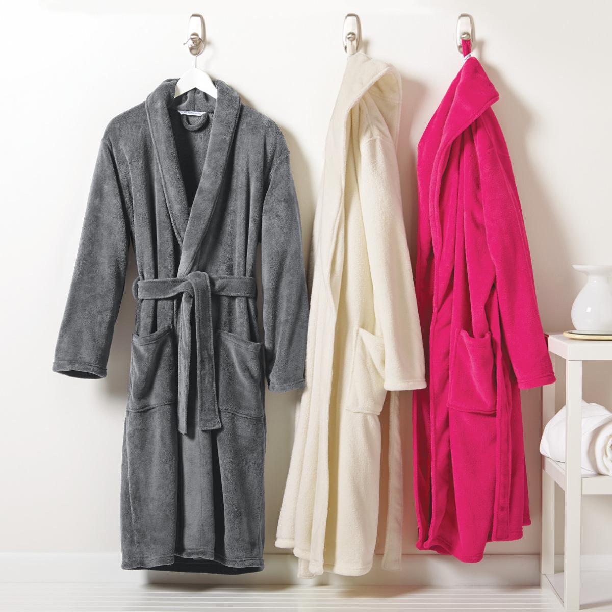 Plush Robe Pattern Monogrammed Plush Robe, Custom Embroidered Plush Robe, Personalized ...