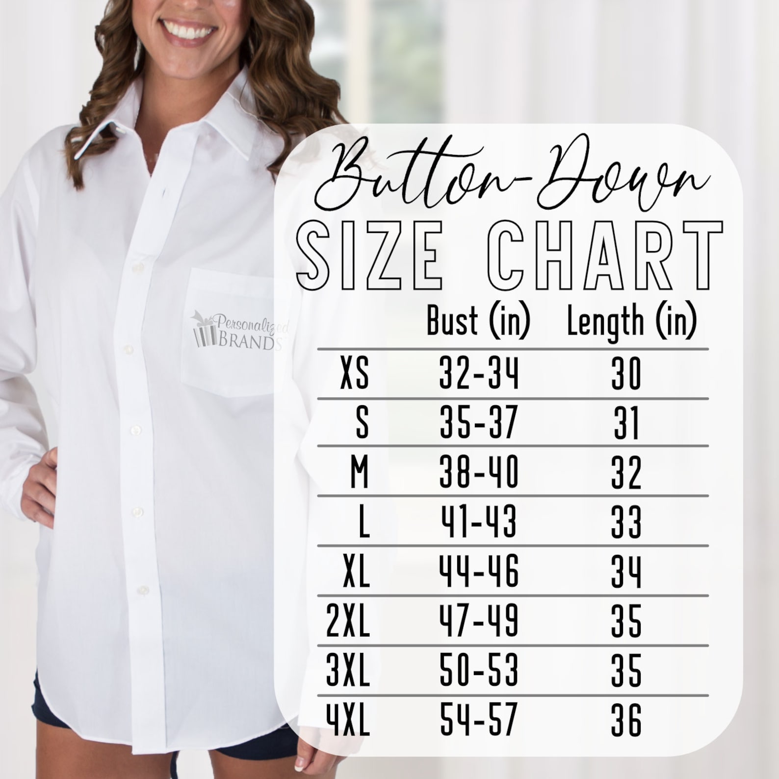 Monogrammed Button-down Shirt, Bridesmaid Button-down Shirt, Bridal ...