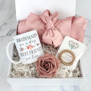 Scatola regalo per la proposta di matrimonio della damigella d'onore, Damigella d'onore per un giorno, Migliore amica per la vita, Scatola regalo per la festa nuziale, Vuoi essere la mia damigella d'onore?