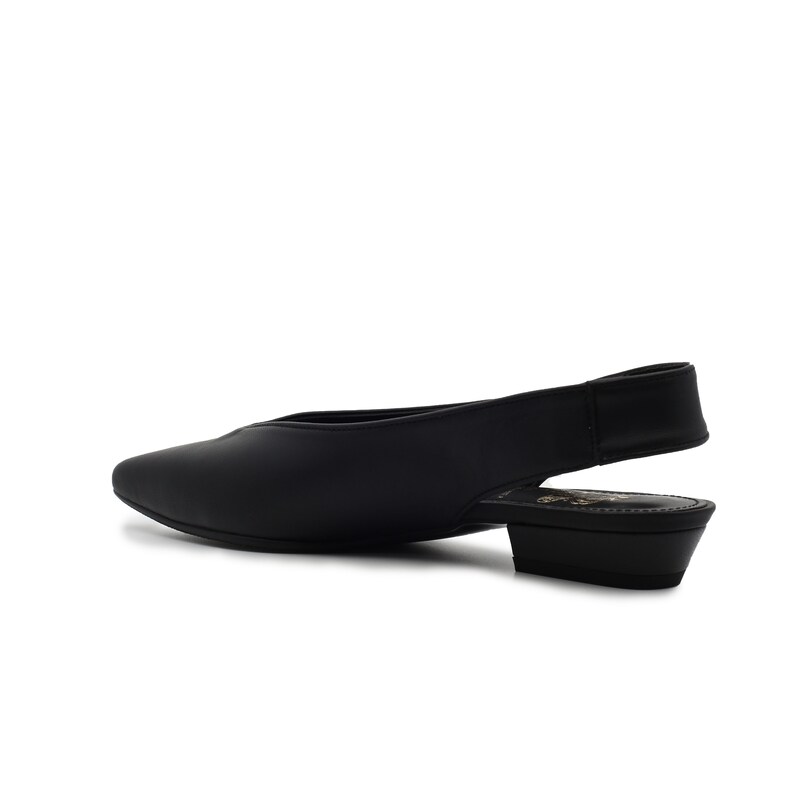 pointed toe flat slingbacks