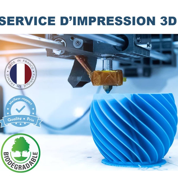 Service Modélisation et Impression 3D [J'imprimeTouT*]