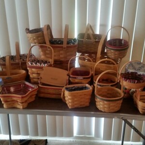 Vintage Longaberger Baskets