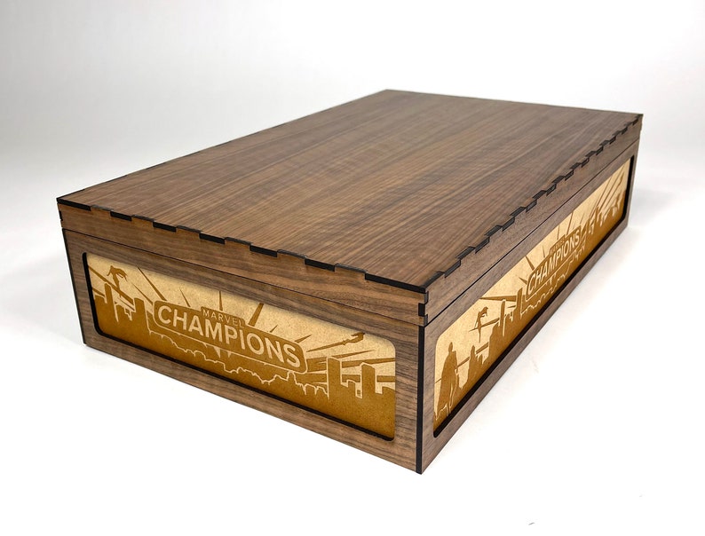 Marvel Champions Card Game Storage Box, Holds 2400+ Sleeved Cards image 6