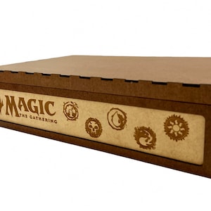 Caja de almacenamiento Magic the Gathering / Juego de cartas coleccionables Magic the Gathering / Solución de almacenamiento / Caja de almacenamiento MTG / Almacenamiento MTG / TCG