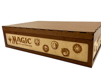 Magic the Gathering Storage Box | Magic the Gathering Collectible Card Game | Storage Solution | MTG Storage Box | MTG | TCG Storage