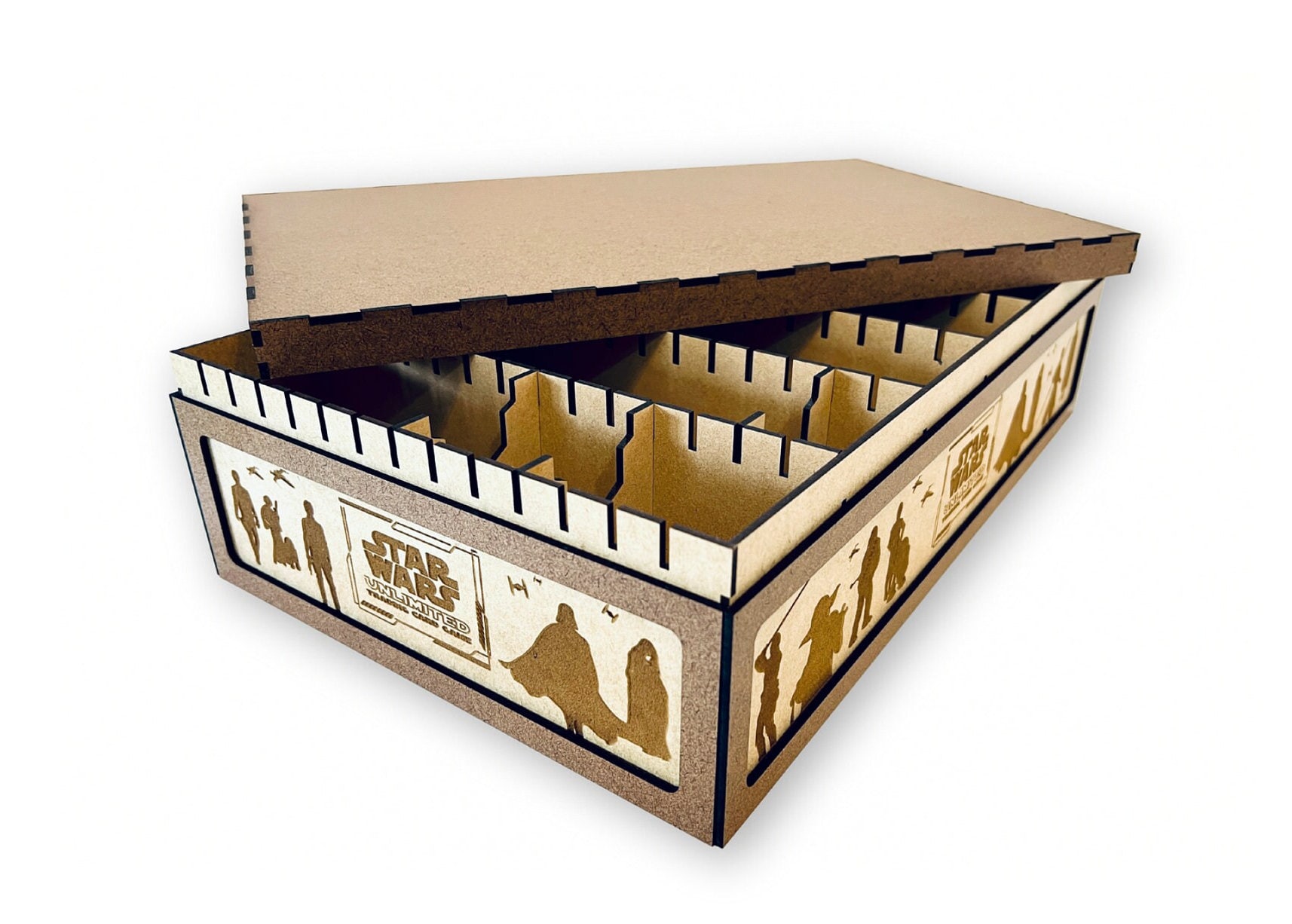 Star Wars Unlimited Card Storage Box: Holds 2400+ Sleeved Cards - Etsy
