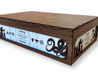 Arkham Horror LCG Card Storage Box - Holds 2400+ Sleeved Cards - Etsy