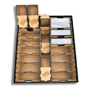 Arkham Horror LCG Insert Organizer - Revised Core Set Stock Box Organizer - LCG Game Box Organizer Arkham Horror core set insert
