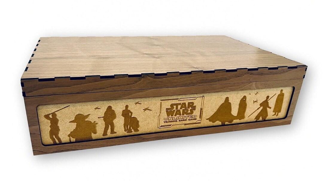 Star Wars Unlimited Card Storage Box: Holds 2400+ Sleeved Cards - Etsy