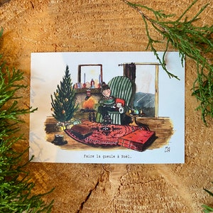 Biglietto d'auguri A6 / Buon divertimento a Natale