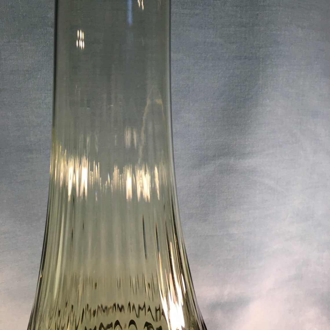 Fenton Swung Vase Stretch Vase Hobnail Art Glass MCM Etsy