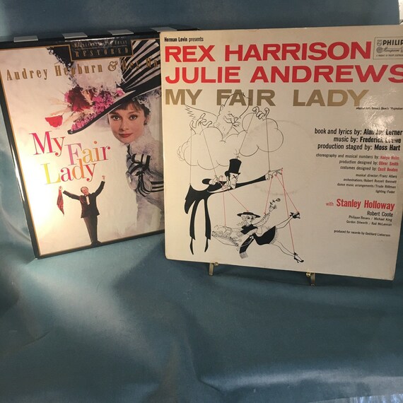 My Fair Lady Audrey Hepburn Julie Andrews Collectors Etsy
