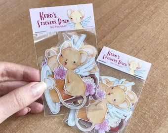 Sakura Bear Stickers Pack