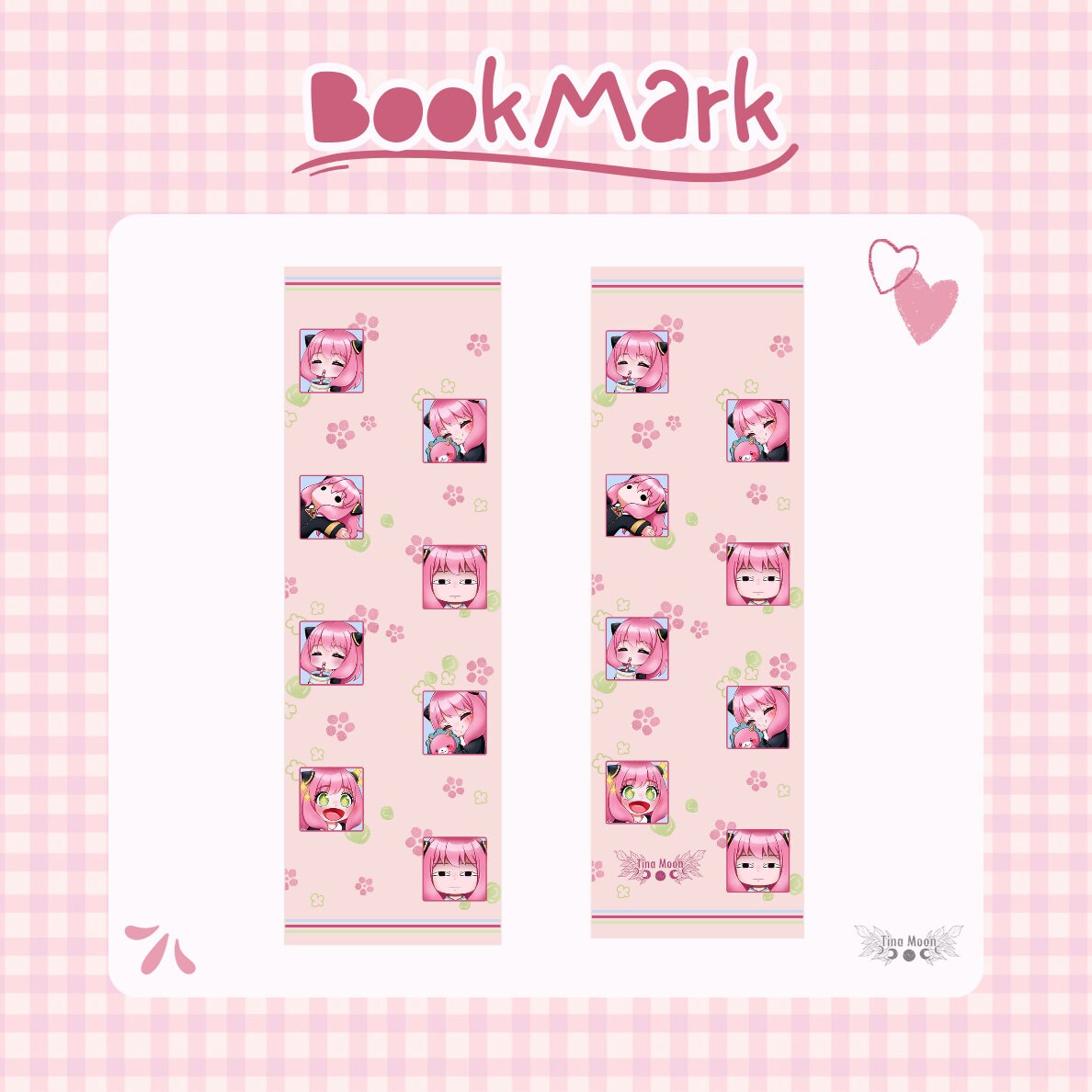 Bookmark Chibi Spy Anya /Marker Bookmark/ Anime / Animeart / Books and reading / Book Lovers Gift