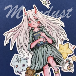 Little 02 Zero Two · Sticker