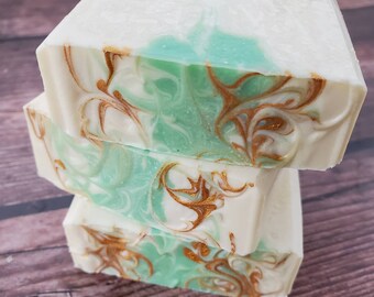 Alpine Christmas, Balsam Cedar, Cold Process soap, Hand Soap, Handmade Soap, Handcrafted Soap,