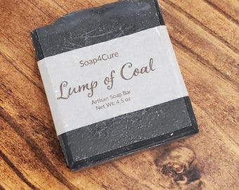 Lump of Coal | Hancrafted soap| Rich Lather soap